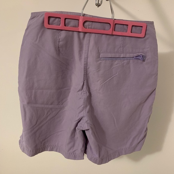 Purple High Waisted Shorts - Picture 2 of 4